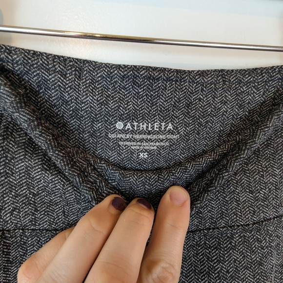 Athleta Delancey Herringbone Tight, Sz XS - Picture 4 of 6